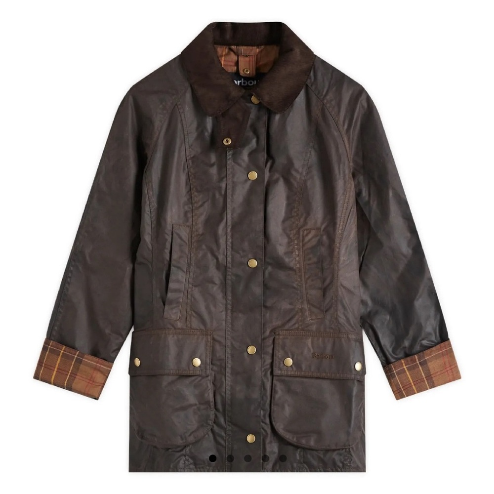 Barbour Dark Brown Waxed Coat